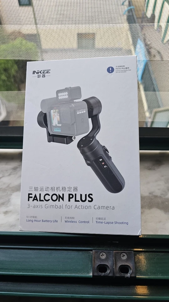 Inkee Falcon Plus – Gimbal a 3 assi per GoPro e Action CameraVendo Inkee Falcon - Immagine 1 di 4