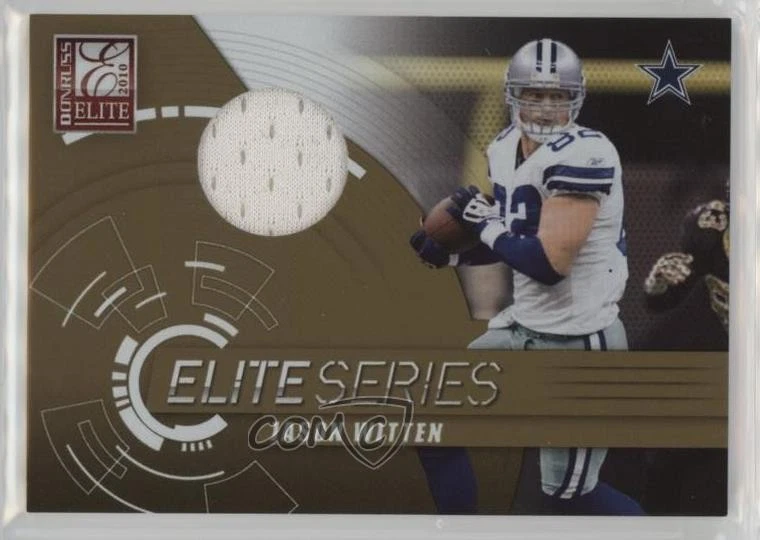 2010 Donruss Elite Elite Series Gold Jerseys /299 Jason Witten #12 - Image 1 of 2