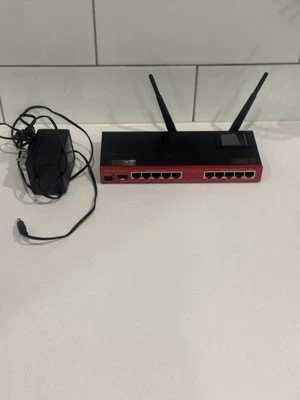 Mikrotik Routerboard RB2011-UiAS-2HnD-IN with Power Adapter - Image 1 of 4