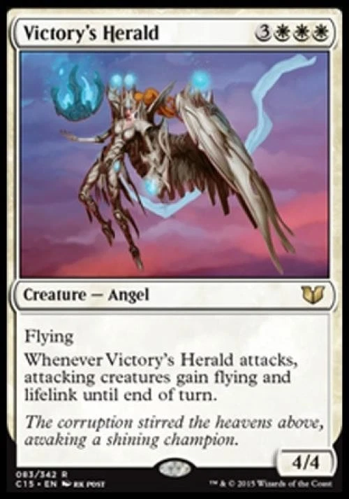 Victory's Herald - Light Play MTG Commander 2015 - Image 1 of 1