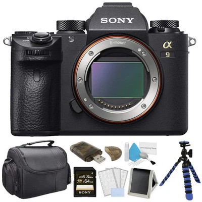 Sony Alpha a9 Mirrorless Digital Camera (Body Only) Bundle with 64GB Memory Card - Image 1 of 4