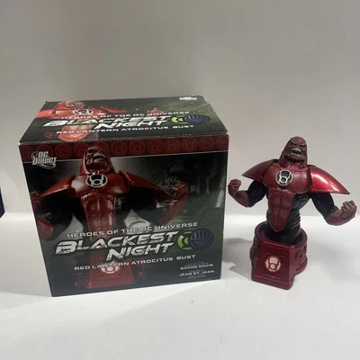 Busto DC Direct Blackest Night Red Lantern Atrocitus #0114/3500 Foto 1 de 4