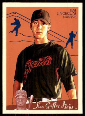 2008 Upper Deck Goudey #159 Tim Lincecum San Francisco Giants - Image 1 of 2