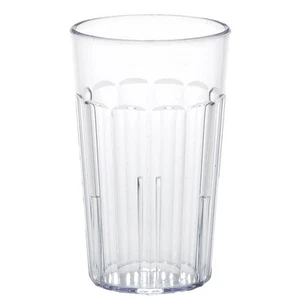Cambro NT10152 Newport Clear 10 Oz. Fluted Tumbler - 36 / CS - Picture 1 of 5