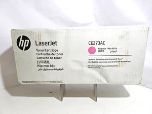 HP CE273AC magenta toner per stampante Laserjet Enterprise CP5525 M750 - Imagen 1 de 7