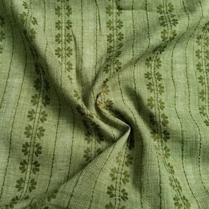 55'' Wide By Yard Floral Jacquard Cotton Gauze Fabric For Shirt Craft Diy Sewing - Picture 1 of 11