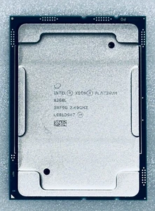 New Intel Xeon Platinum 8260L CPU Socket LGA3647 Intel SRF9G 2.4Ghz 24-CoreS - Picture 1 of 2