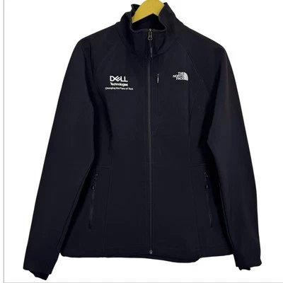 Chaqueta The North Face para mujer Windwall Apex Barrier Soft Shell talla L negra DELL Foto 1 de 4