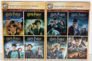 Harry Potter: Years 5-7, Part 2 - 4 Films & Years 1-4 4 Films FREE SHIPPING !!! - Bild 1 von 2