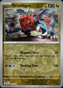 DRUDDIGON 115/159 JOURNEY TOGETHER POKEMON (REVERSE HOLO, NM) - Picture 1 of 2