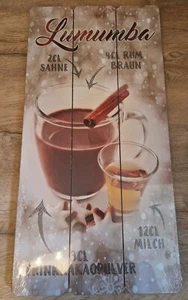 Lumumba - Deko Holzbild -  Neu + OVP - Bild 1 von 2