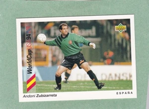 ANDONI ZUBIZARRETA SPAIN UPPER DECK USA 94 WORLD CUP CARD #93 - Picture 1 of 2