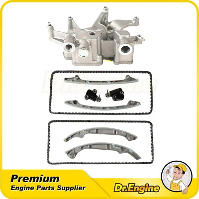 Timing Chain Kit Oil Pump Fit 04-09 Nissan Armada Pathfinder Titan 5.6L - Image 1 of 4