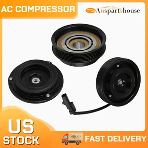 A/C AC Compressor Clutch Kit For 1999-2004 Jeep Grand Cherokee 4.0L 55116144AB - Picture 1 of 12