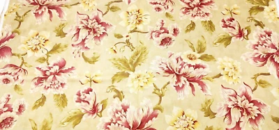 Vintage Fabric * Wild Rose * 100% cotton -  43" x 74" Moda Fabrics - Image 1 of 4