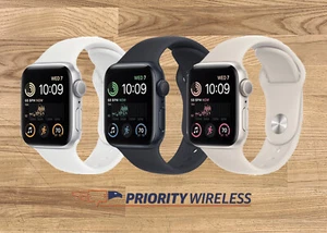Apple Watch Series SE 2nd Gen GPS+Cellular 40mm/44mm Unlocked A-Grade - Picture 1 of 1