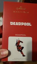 2021 Hallmark Keepsake Marvel Deadpool Ryan Reynolds Ornament NIB NEW IN BOX