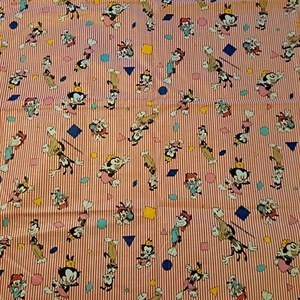 7/8 yd x 42" Sewing Quilting Fabric Animaniacs Springs Warner Bros. - Picture 1 of 5