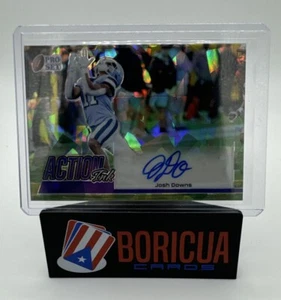 2022 Leaf Pro Set Josh Downs ACTION INK CRACKED ICE /20 Auto COLTS #AI-JD2 - Picture 1 of 2