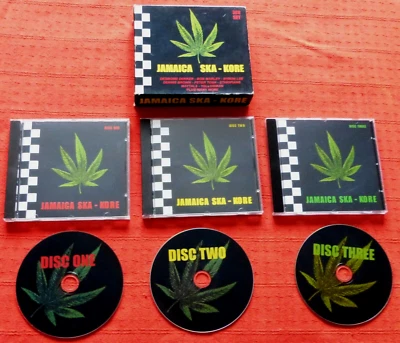 JAMAICA SKA-KORE - 3 CD BOX SET - VARIOUS ARTISTS (TOOTS/MAYTALS/BYRON LEE/ETC) - Image 1 of 4