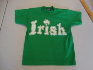 Vintage 80's Ireland Tourist St Patricks Day Toddler T Shirt Size 5 - Picture 1 of 2