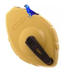 Stanley STA047440 Chalk Line Reel 30m Plumb Bob 0-47-440 - Picture 1 of 1