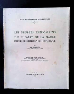 Barruol, Les peuples préromains du Sud-Est de la Gaulle Etude de géographie - Bild 1 von 1