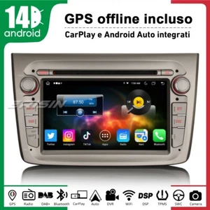 8-Core CarPlay Android 14 Autoradio for Alfa Romeo Mito 64GB Bluetooth GPS Radio - Imagen 1 de 18