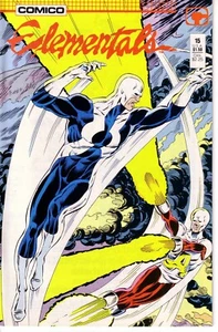 ELEMENTALS #15 (VG-FN) 1987 COMICO COMICS - Picture 1 of 1
