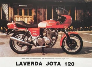 LAVERDA JOTA 120 - 13 PÁGINAS DE PRUEBAS EN CARRETERA ORIGINALES, ARTÍCULOS, INFORMACIÓN ETC - Imagen 1 de 5