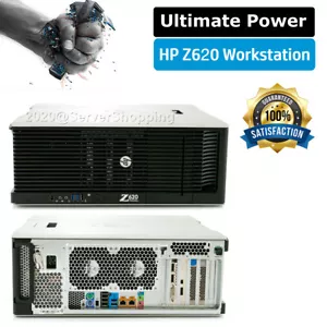 16-CORE HP Z620 DUAL XEON E5-2650 3TB 64GB DDR3 Nvidia Quadro K620 Turbo 2.80GHz - Picture 1 of 11