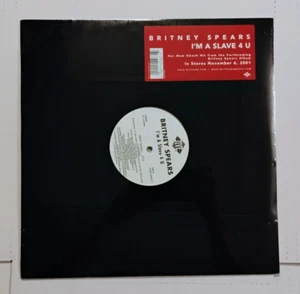 SEALED - BRITNEY SPEARS - I'M A SLAVE 4 U REMIXES - 2001 ORIGINAL PRESSING - Picture 1 of 5