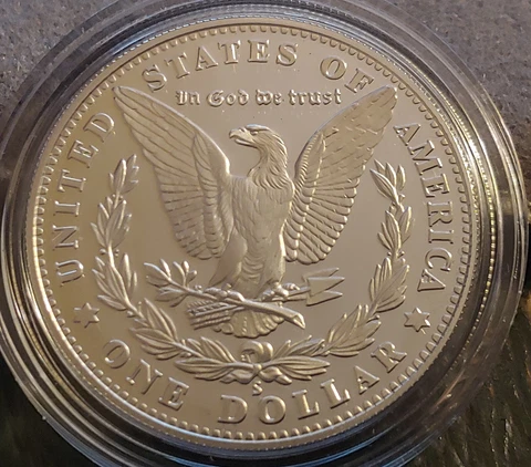 2006 S San Francisco Old Mint Proof Silver Dollar Gem Mint OGP Morgan Reverse Cover