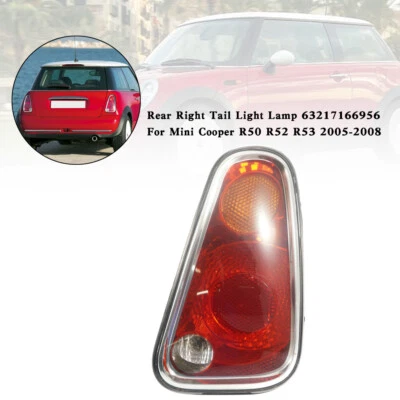 Rear Right Tail Light Lamp 63217166956 For Mini Cooper R50 R52 R53 2005-2008 TH - Image 1 of 4