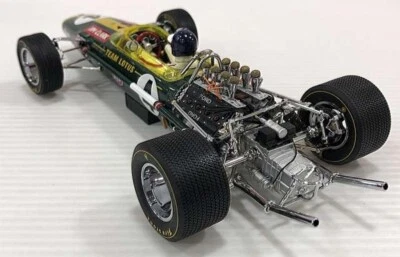 Minicar modellino auto 1/18 Exoto Lotus Type 49 #4 verde con scatola dal Giap... - Immagine 1 di 4