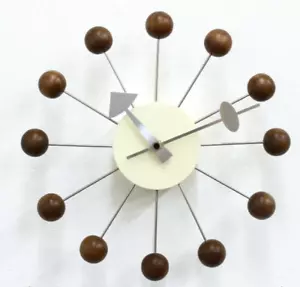 GEORGE NELSON BALL CLOCK W32xD7xH32cm - Picture 1 of 5