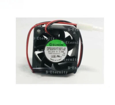 For SUNON PMD2404PQB1-A Fan DC 26V 3.3W 40*40*28mm 2Pin 4CM Inverter Cooling Fan - Image 1 of 3