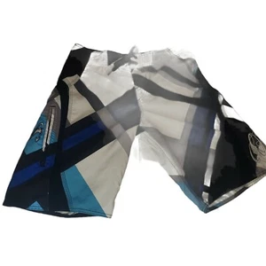 O'Neill Vintage blau/weiß/schwarz Boardshorts Herren Größe 30 x 10 Surf  - Bild 1 von 10