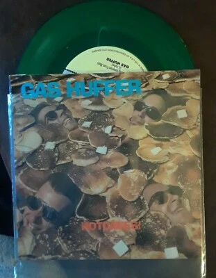Gas Huffer Hot Cakes 7” 45 RPM Single1992 Colored Vinyl - Image 1 of 2