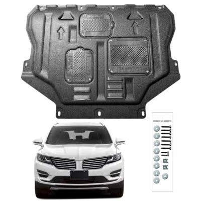 For Lincoln MKC 2016-2018 Under Engine Splash Guards Front Engine Mud Flaps Foto 1 de 4