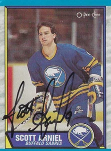 Scott Arniel Buffalo Sabres Personally Autographed Card - Picture 1 of 1