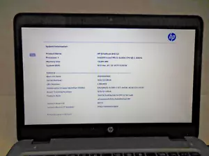 14" HP ELITEBOOK 840 G3 Laptop Intel i5-6200U@2.30GHz 16GB RAM 256GB SSD, NO OS - Picture 1 of 7