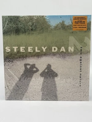 STEELY DAN TWO AGAINST NATURE 2-LP SET EX VINYL SHRINK w/HYPE STICKER 180G INNER - Image 1 of 4