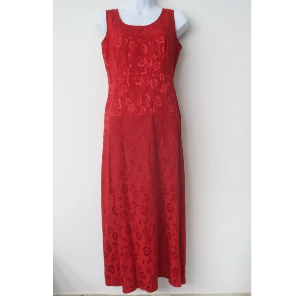 Vestido Sheri Martin Midi 6P 6 Pequeño Floral Cachicho Años 90 Grunge Evento Formal Foto 1 de 4