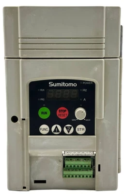 SUMITOMO SF-3204-3A7-A 4HP / 3.7KW ADJUSTABLE FREQUENCY DRIVE 3-PH / 380-460VAC - Image 1 of 4