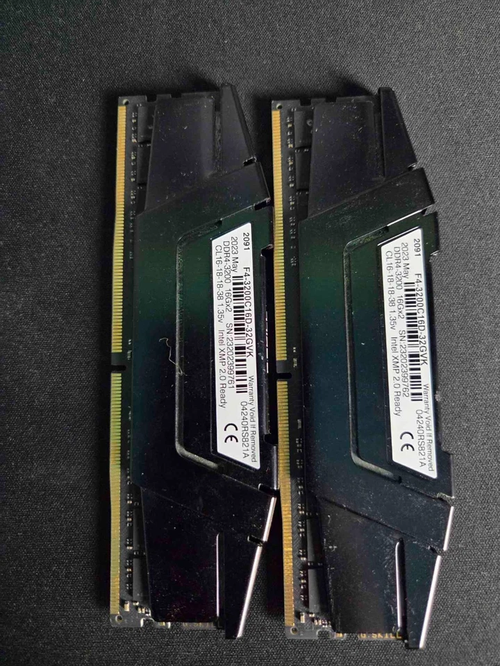 G. SKILL Ripjaws V 32GB (2 x 16GB) PC4-24000 (DDR4 3200) - Image 1 of 2