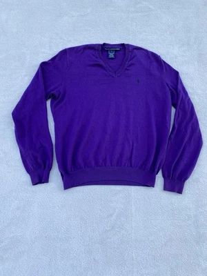 Suéter Polo de Golf Ralph Lauren para Mujer Top Preppy Academia Tenis Clásico Talla L Foto 1 de 4