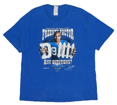 Camiseta De Colección Y2k Gildan Ultra Dwight Freeney Indianapolis Colts 2005 Azul XL Foto 1 de 4