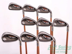 Ping G10 Iron Set 5-PW AW SW LW Graphite Regular Right Yellow Dot 38.25in - Picture 1 of 12