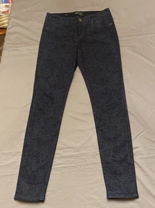 Maison Scotch blau auf blau Paisley Print Jeans Gr. W29/L32 - Bild 1 von 8